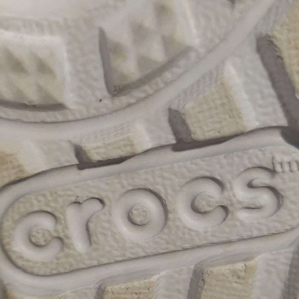 CROCS Blue Mules with Signature Perforated Design - Picture 7 of 7